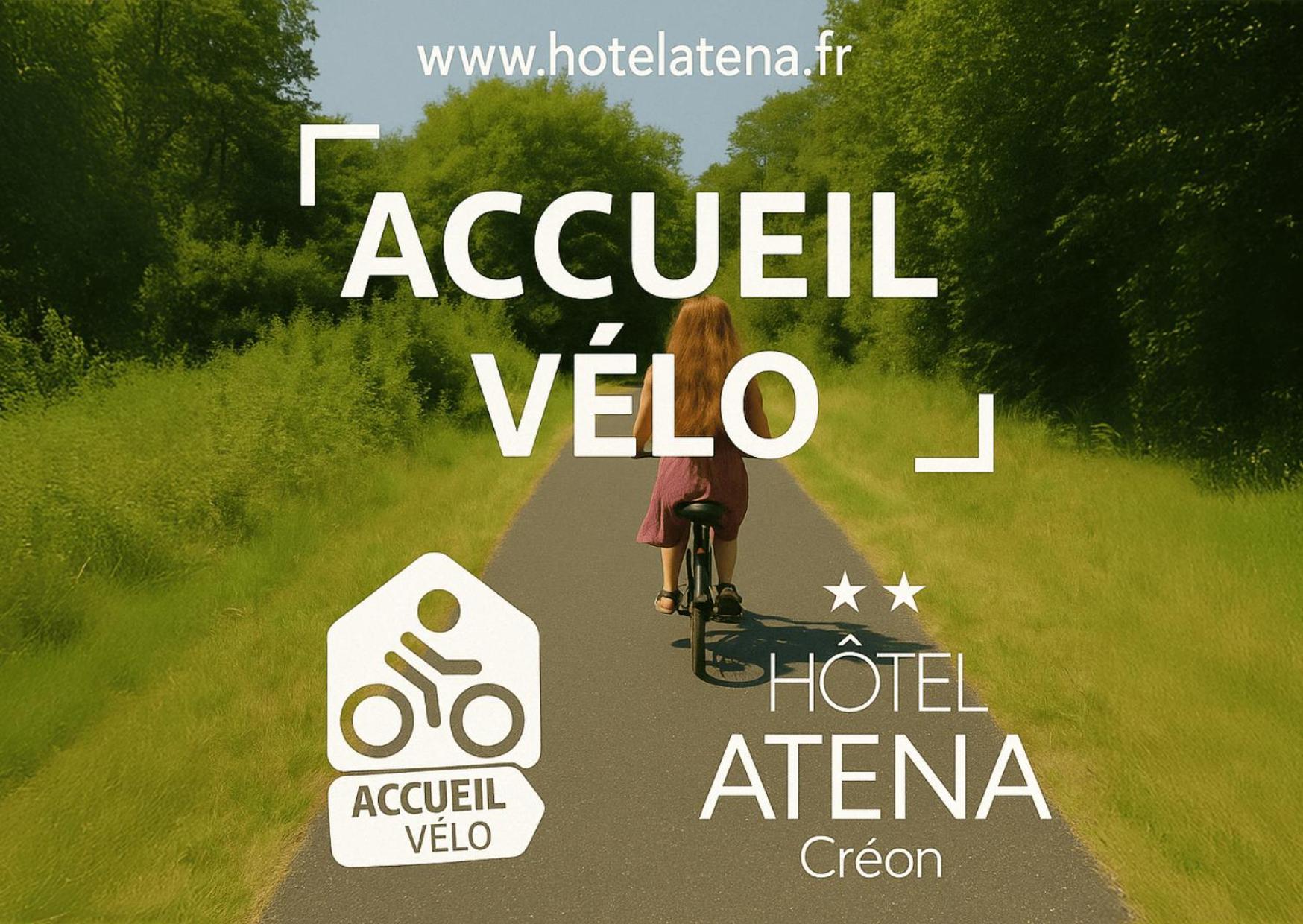 Atena Bordeaux Sud Est Creon - Velo Friendly Bagian luar foto